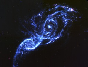 ngc_2207 These are colliding galaxies 114 million light years away named IC 2163 and NGC 2207